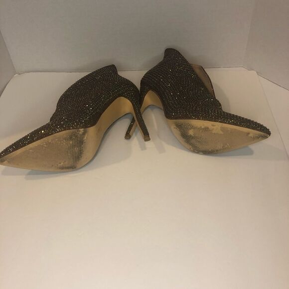 Liliana sparkling rhinestone 5in heel booties, size 8.5 - Picture 7 of 8